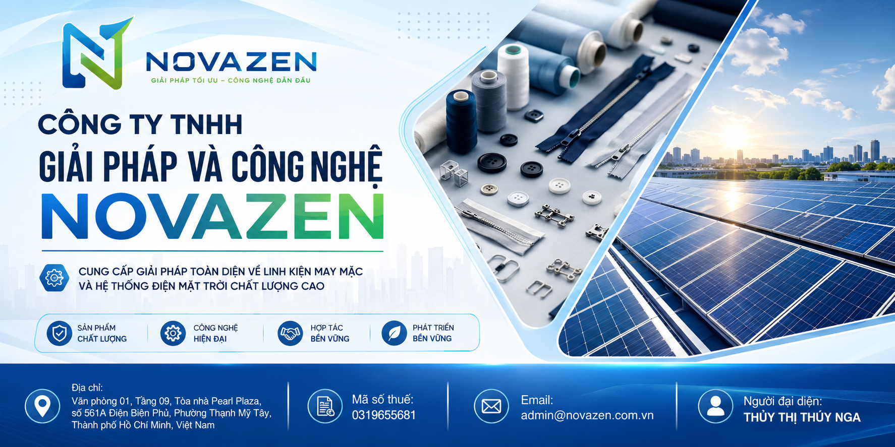 Novazen Phụ Tùng Máy May & Điện Mặt Trời
